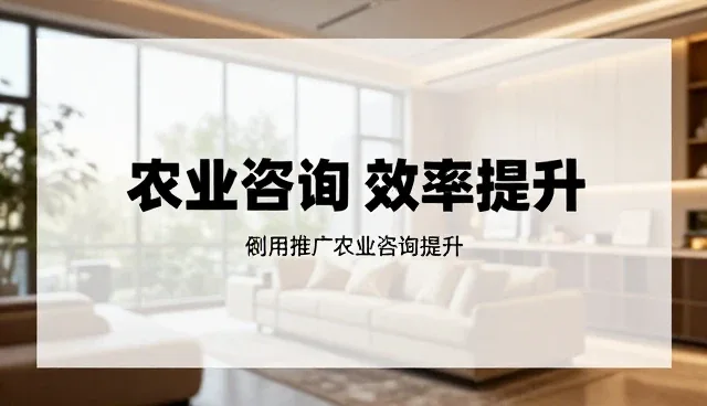 农业咨询报告选型需关注使用维护要点